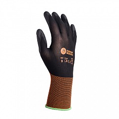 Nylon seamless glove, black 888 - Brezšivne zaščitne rokavice iz najlona