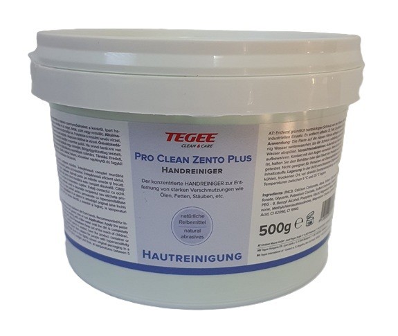 Čistilna pasta za roke pro clean zento plus, 500 g