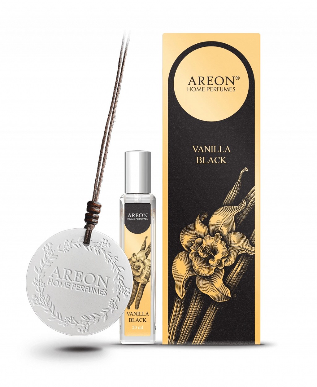 Areon Ceramic Disc, Vanilla Black
