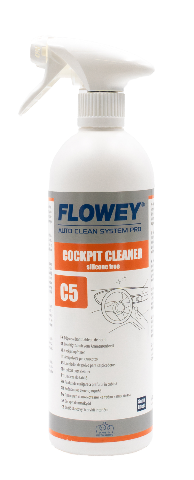 C5 Cockpit Cleaner silicone free - Čistilo za armature, brez silikonov