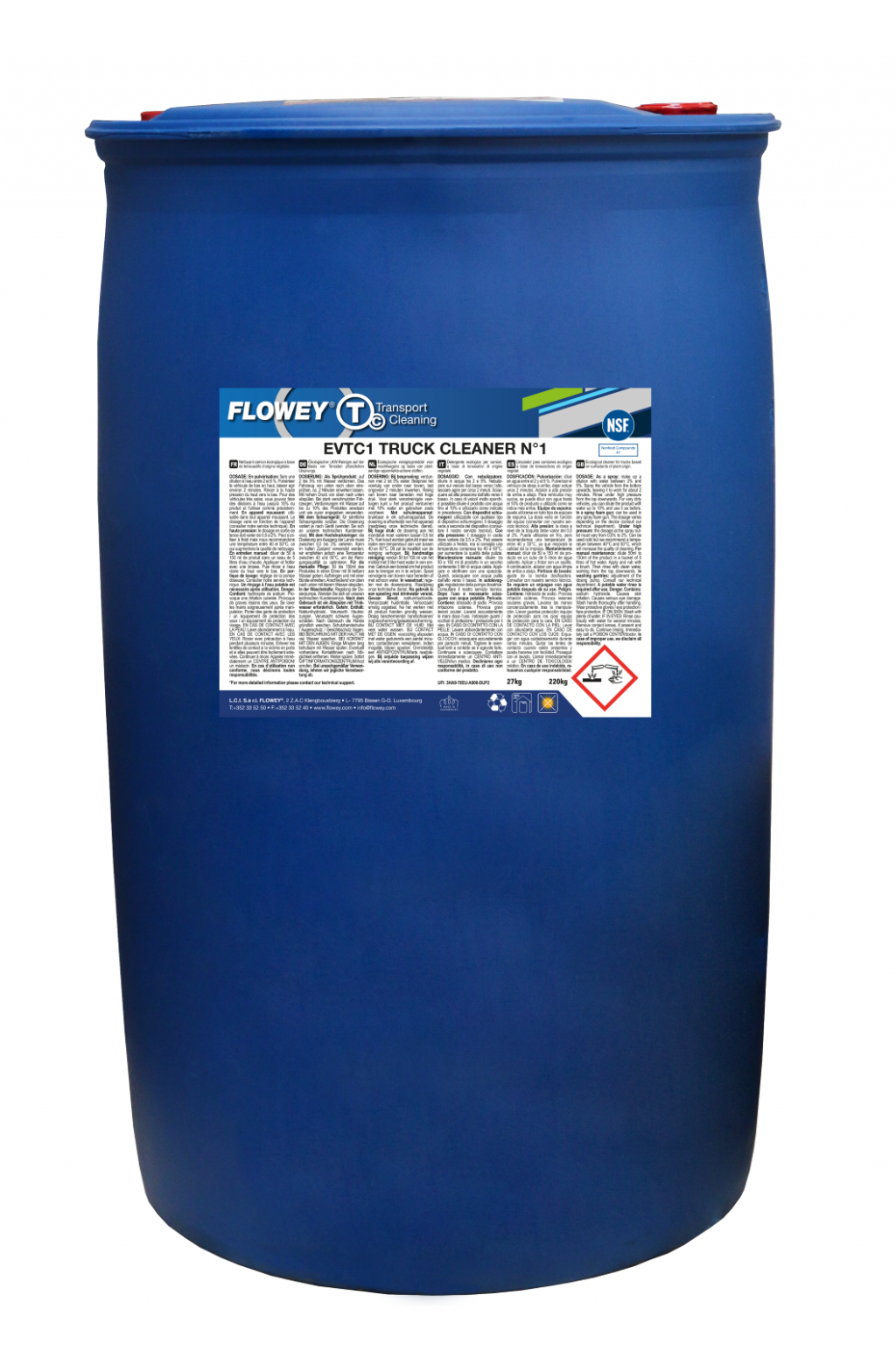 EVTC1 Truck Cleaner n°1 - Čistilo za tovornjake