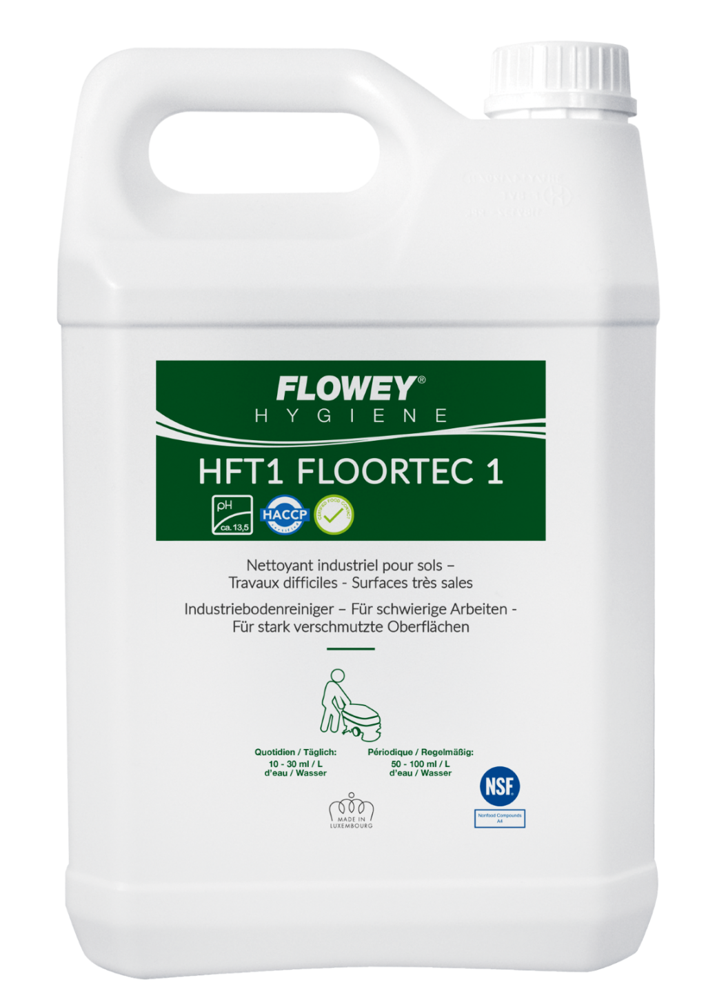 HFT1 Floortec 1 - Industrijsko čistilo za tla 