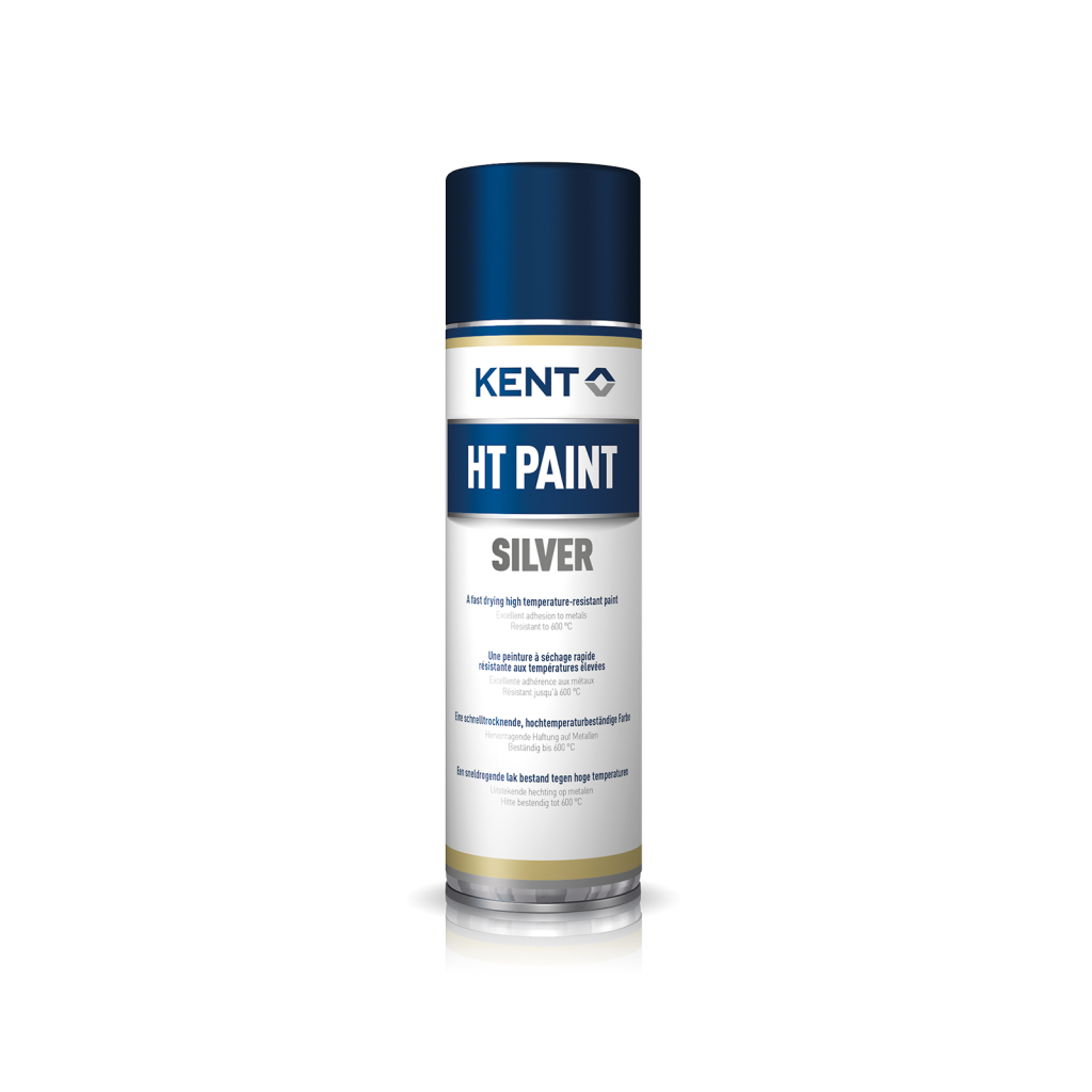 HT Paint Silver - Visoko temperaturno odporna barva, srebrna
