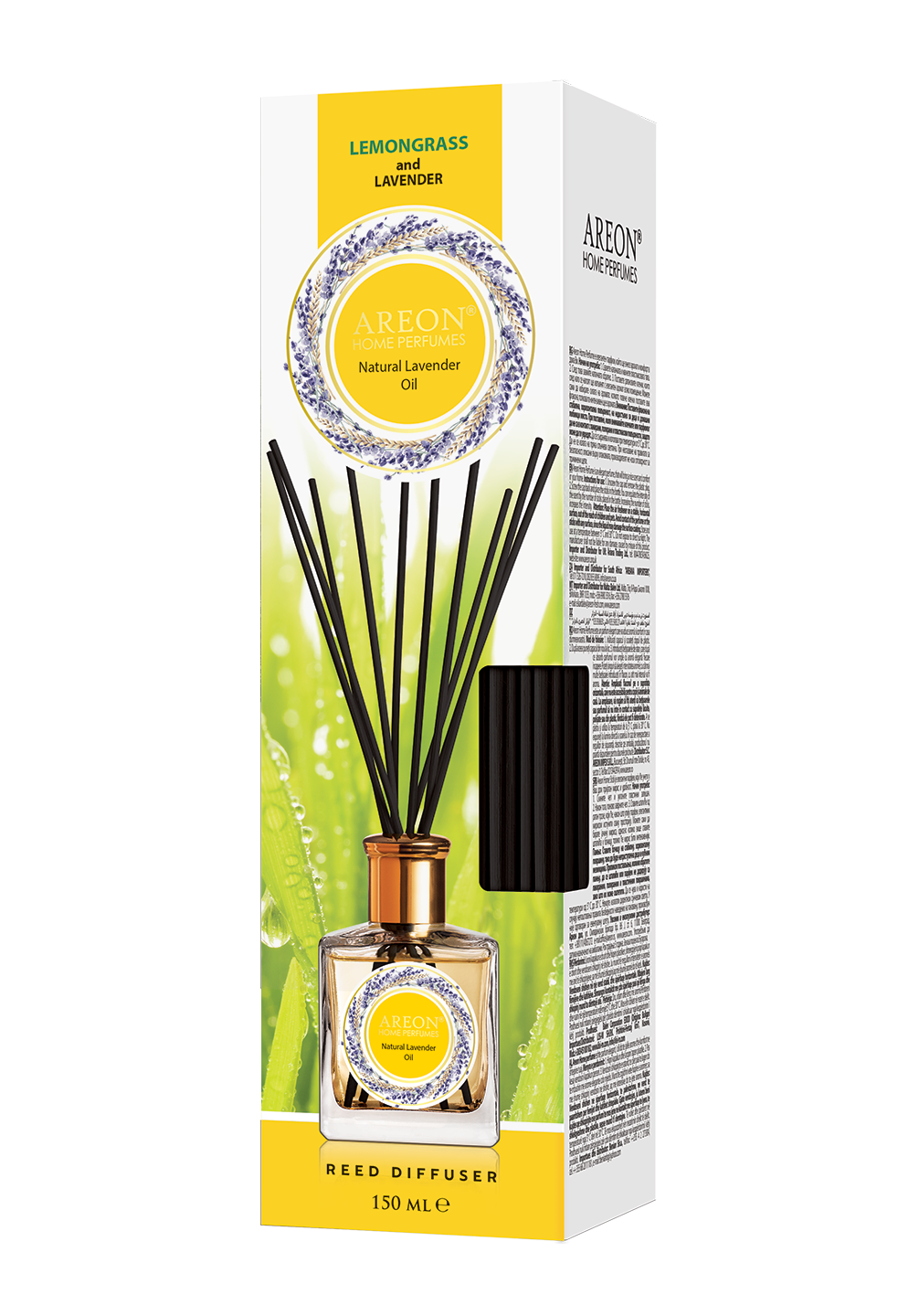 Areon dišeče palčke Home Perfume with Lavander Oil - Limonska trava z eteričnim oljem sivke