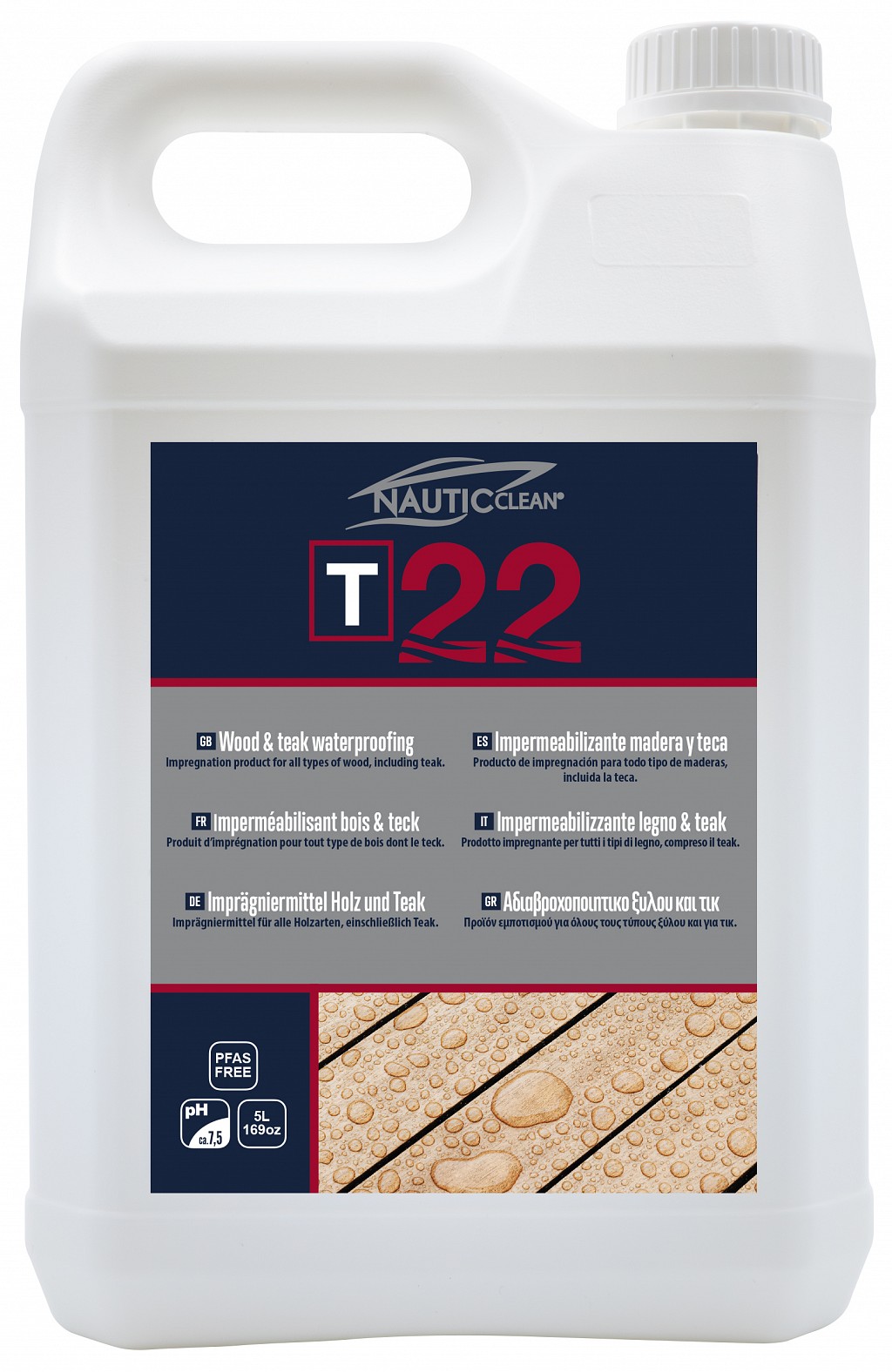 T22 Wood & Teak waterproofing - Vodoodporna zaščita za les in tikovino 