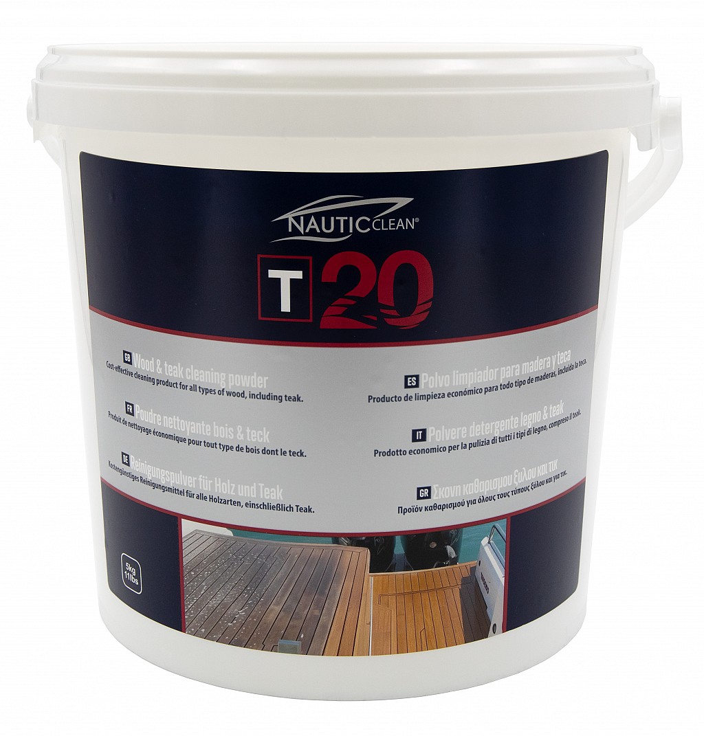 T20 Wood & Teak Cleaning Powder - Prašek za čiščenje lesa in tikovine