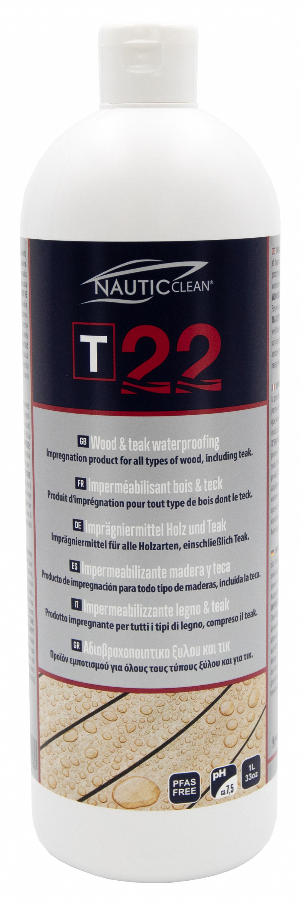 T22 Wood & Teak waterproofing - Vodoodporna zaščita za les in tikovino 