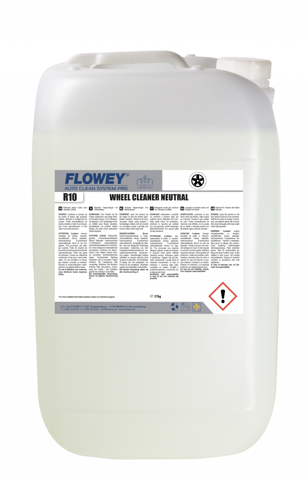 R10 Wheel Cleaner Neutral - Nevtralno čistilo za platišča