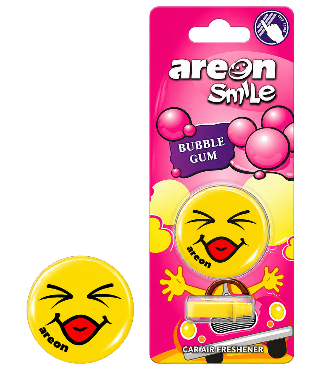 Dišava Areon Smile Vent, Žvečilni gumi