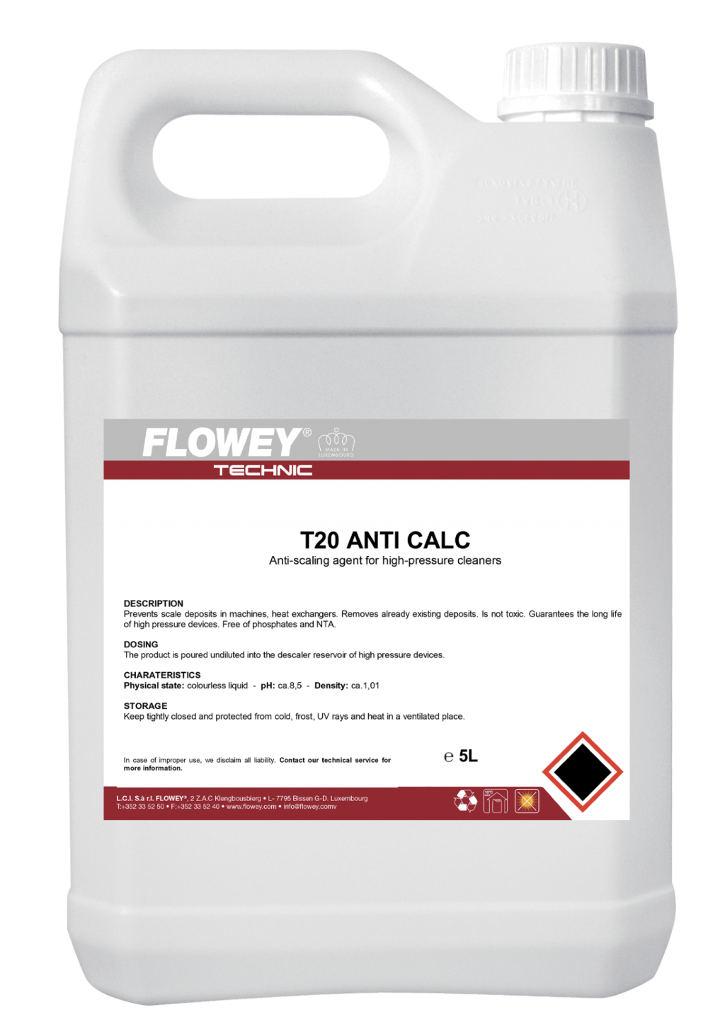 T20 Anti Calc - Sredstvo proti vodnemu kamnu