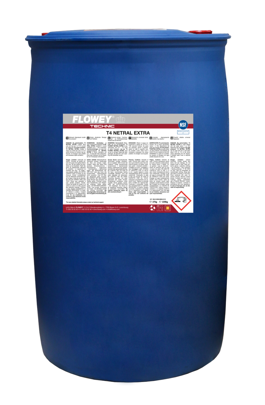 T4 Netral Extra - Univerzalno, alkalno razmastilo