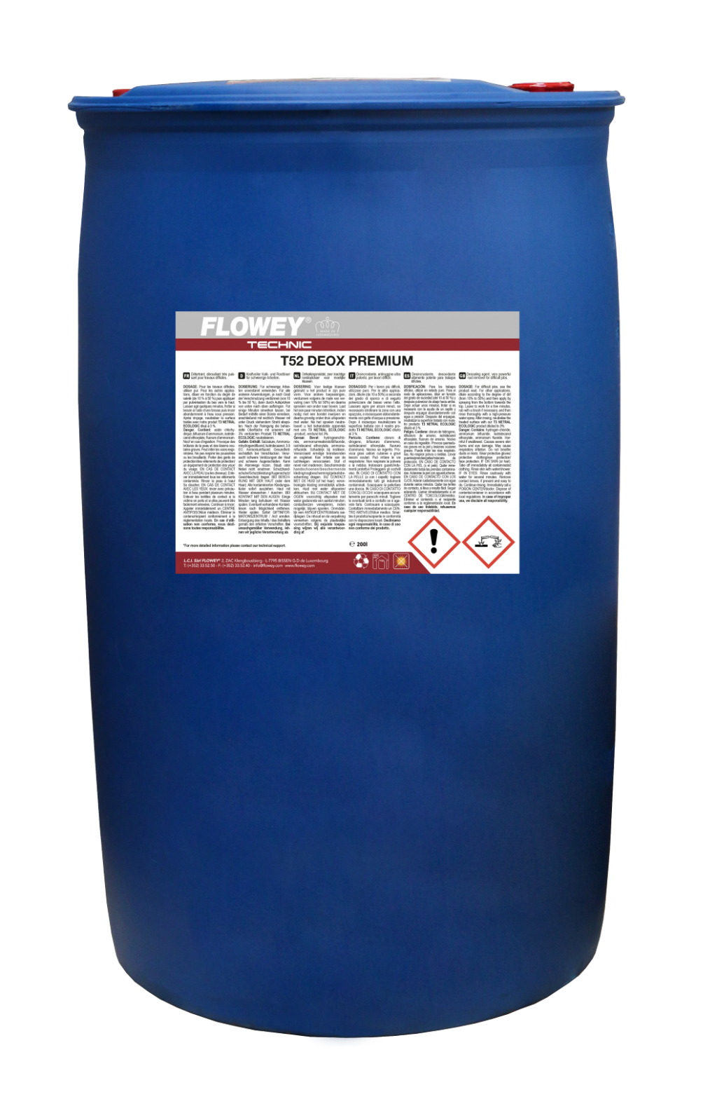 T52 Deox Premium - Močan odstranjevalec vodnega kamna 