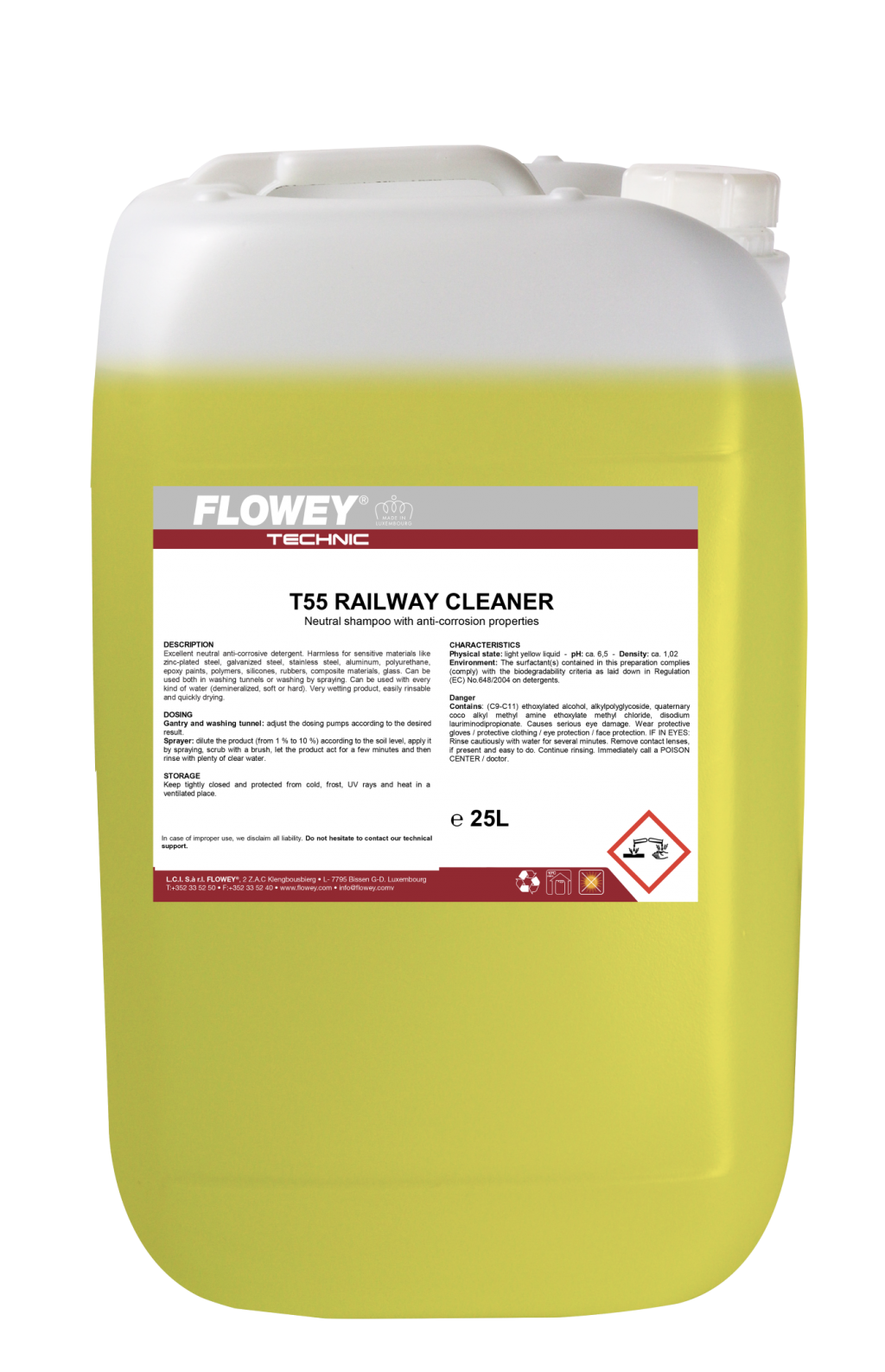 T55 Railway Cleaner - Čistilo za železniški promet
