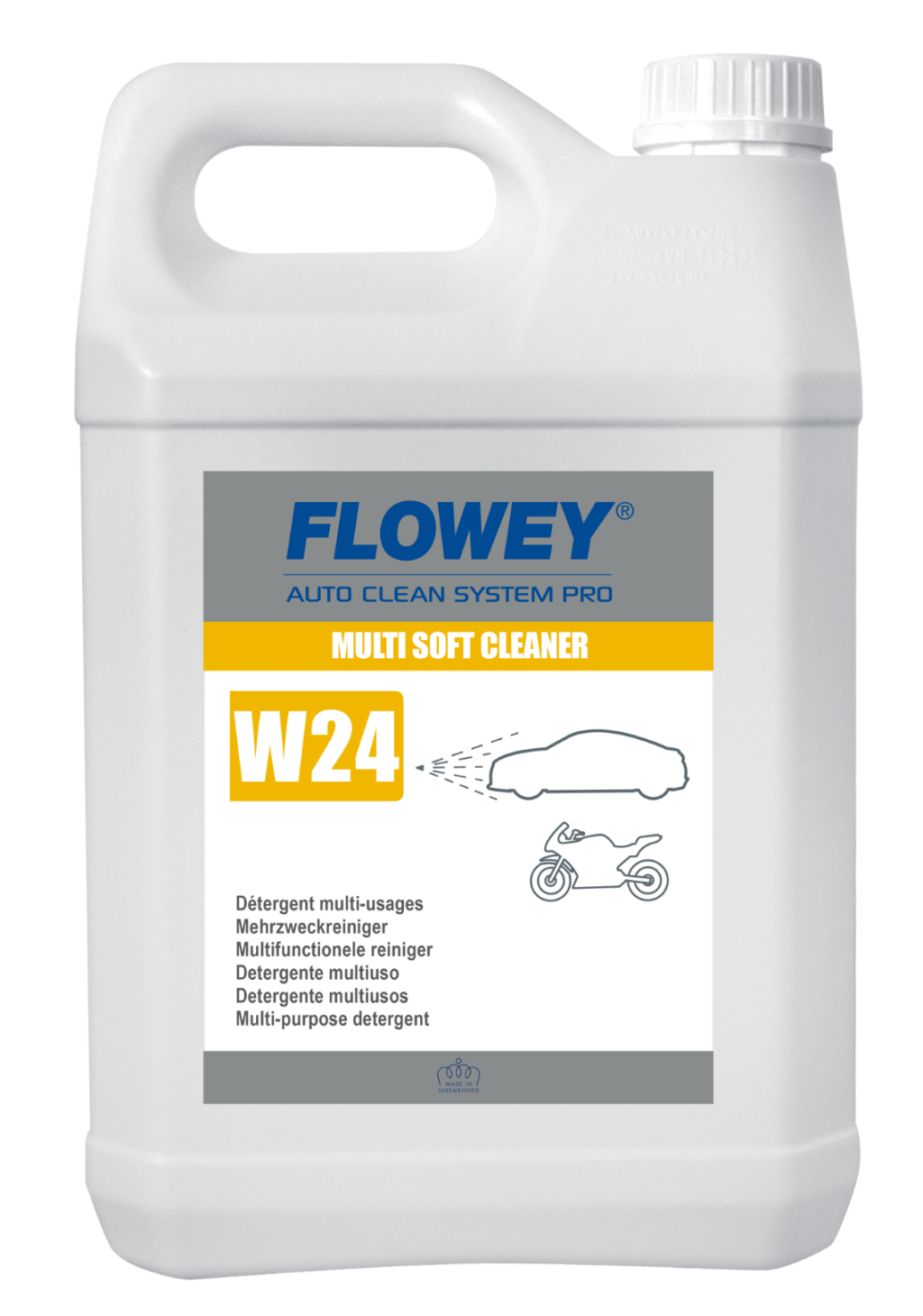 W24 Multi Soft Cleaner - Večnamensko čistilo