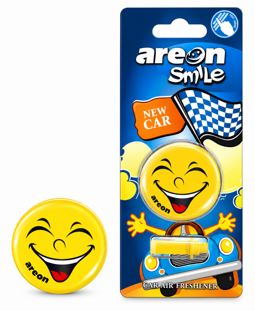 Dišava Areon Smile Vent, Novi avto