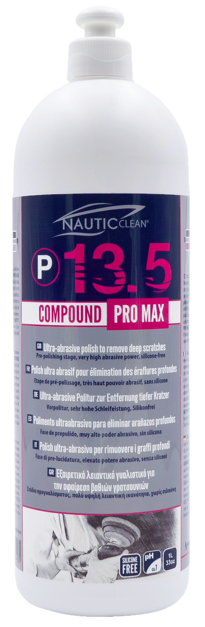 13,5 Compound PRO-MAX - Zelo groba polirna pasta