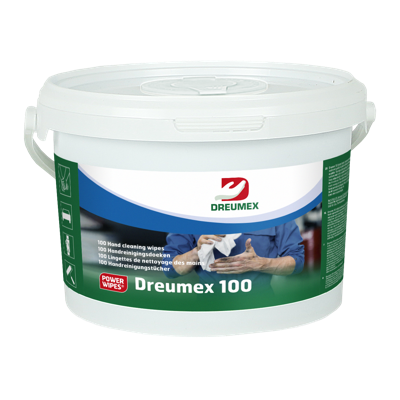 Dreumex 100 - Vlažilne čistilne brisače za roke