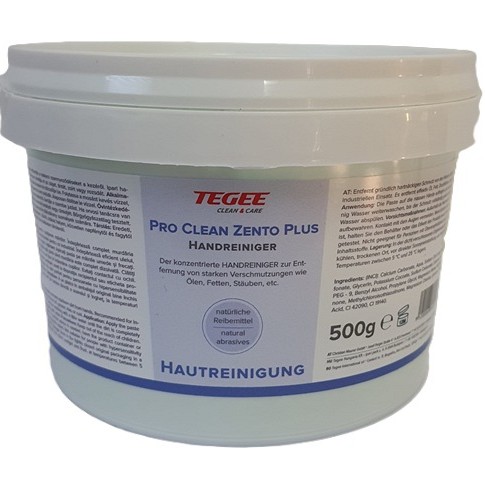 Čistilna pasta za roke pro clean zento plus, 500 g