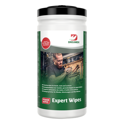 Dreumex Expert Wipes - Močni čistilni robčki za roke