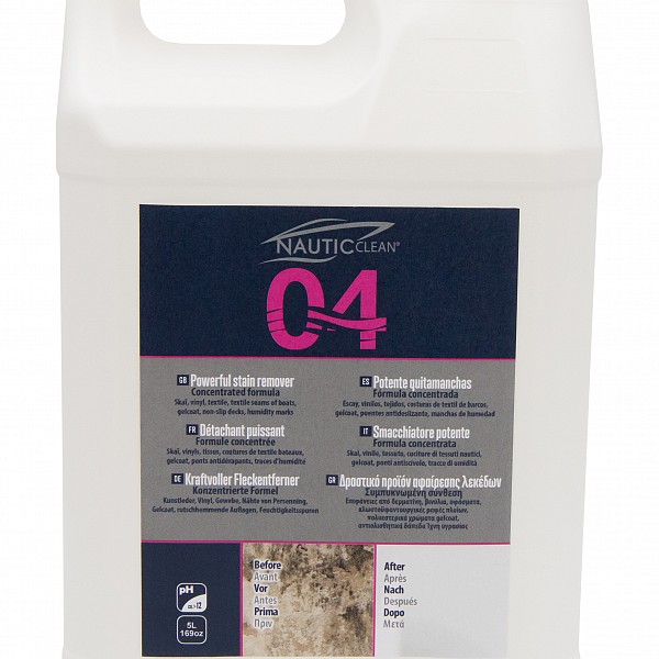 04 Powerful stain remover CONCENTRATED FORMULA  - Odstranjevalec trdovratne umazanije, koncentrirana formula