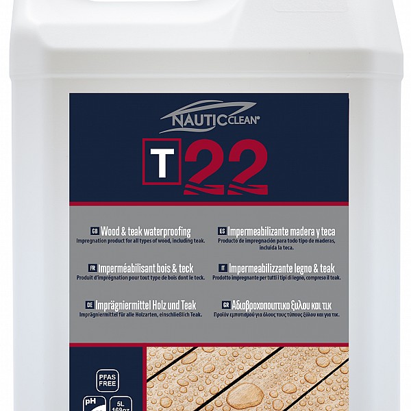 T22 Wood & Teak waterproofing - Vodoodporna zaščita za les in tikovino 
