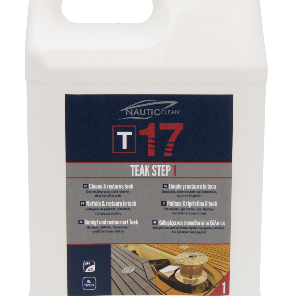 T17 Teak Step 1 - Čistilo za tik