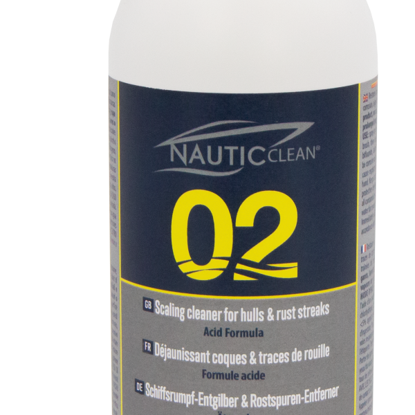 02 Scaling cleaner for hulls & rust streaks - Čistilo za trup plovila