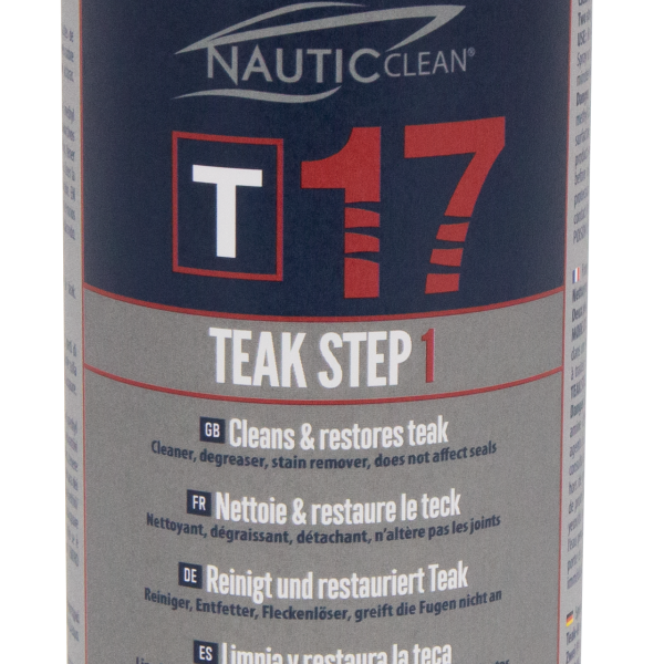 T17 Teak Step 1 - Čistilo za tik