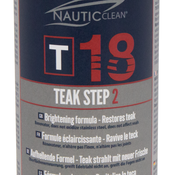 T18 Teak Step 2 – Čistilo, renovator za tik