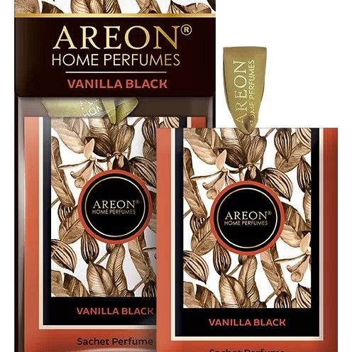 Dišeča vrečka Areon Sachet Perfume Premium, Črna vanilija