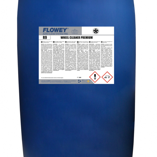 R9 Wheel Cleaner Premium - Čistilo za platišča Premium