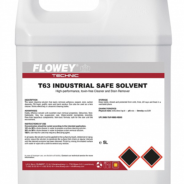 T63 Industrial Safe Solvent - Industrijsko varno topilo