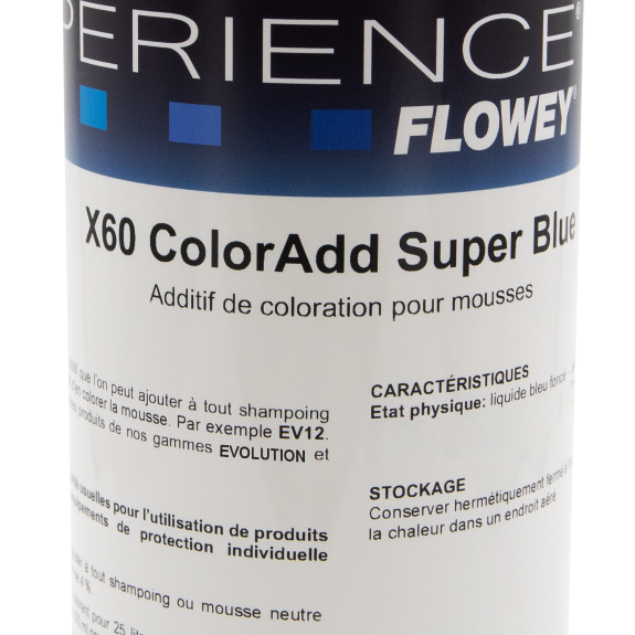 X60 ColorAdd Super Blue - Barvilo za šampon