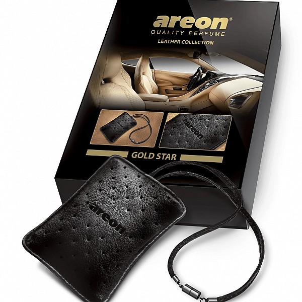 Dišava Areon Gold Star, Leather collection - Usnjena obešanka