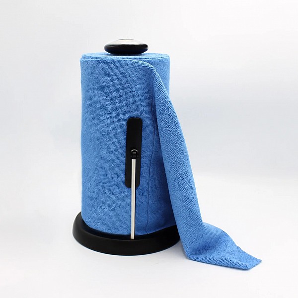 Krpe iz mikrovlaken na roli Tricot First, 75 kos, 30 × 30 cm, modre