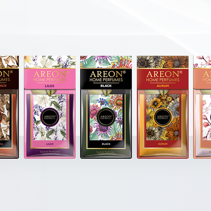 Dišeča vrečka Areon Sachet Perfume Premium, Črna
